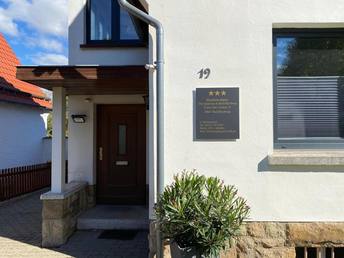 Harzburg Appart Unter Den Linden 19 Apartment Бад Харцбург Екстериор снимка